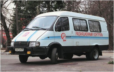Мобильный комплекс радиационного контроля территорий