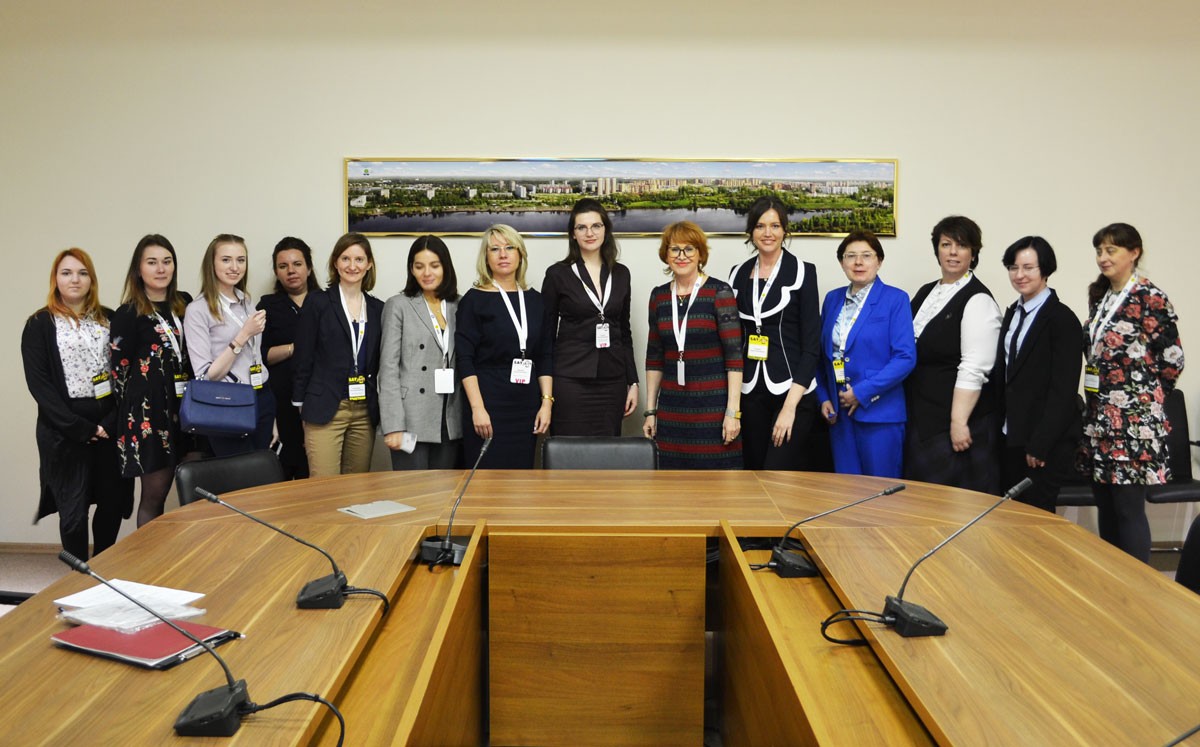 Участницы выездной сессии Women in Nuclear Russia