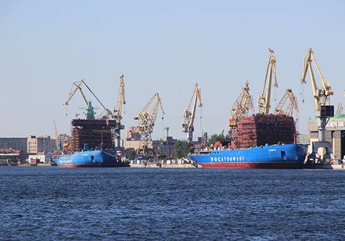 Строительство новых ледоколов на Балтийском заводе sudostroenie.info