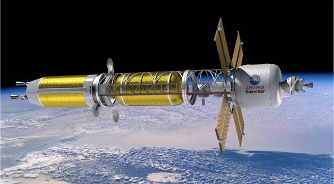 Вариант космического аппарата NASA с ядерной энергоустановкой astronews.ru