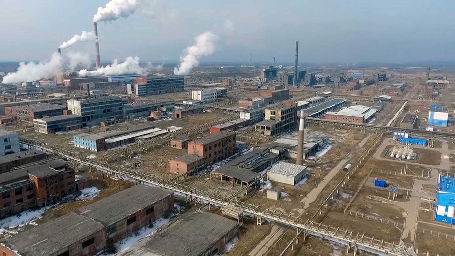 Заброшенный завод "Усольехимпром"