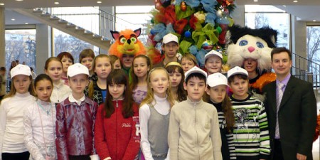 Дети корабелов в Москве 