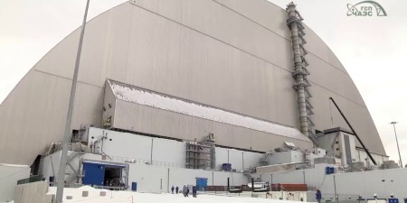 Embedded thumbnail for Завершен важный этап в строительстве НБК Чернобыльской АЭС