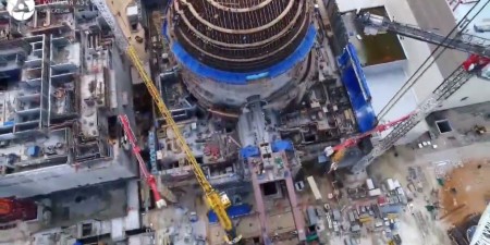 Embedded thumbnail for Строительная площадка Курской АЭС-2 в апреле 2022 года