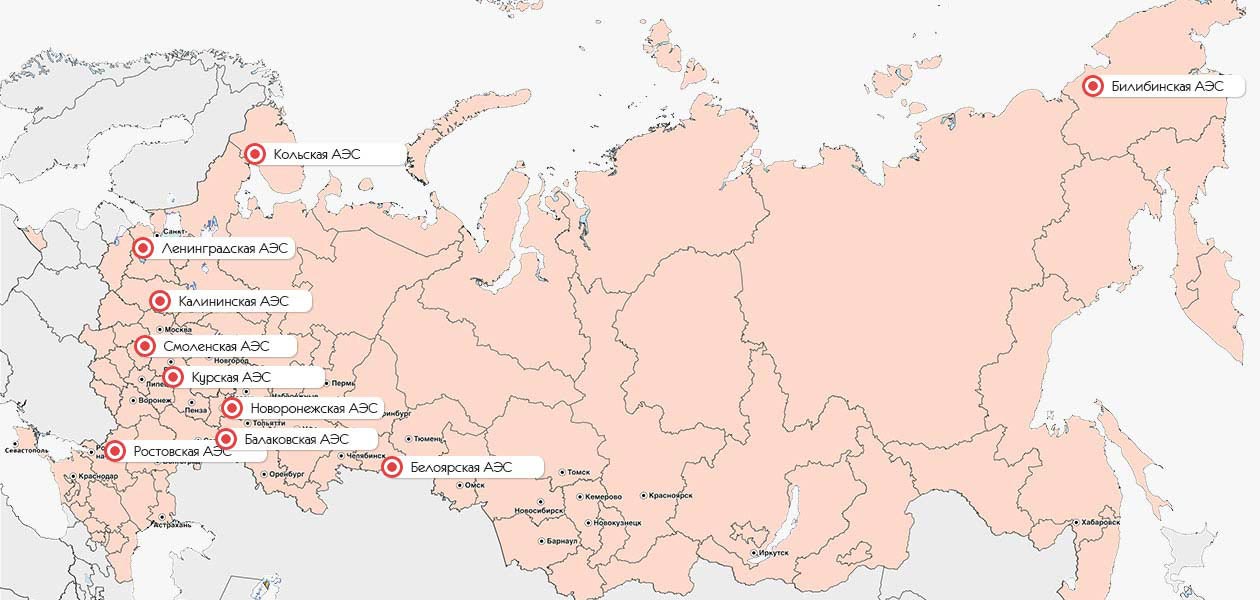 Все электростанции в россии