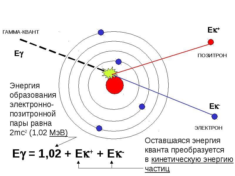 Из приведенных схем взаимопревращений частиц аннигиляции соответствует