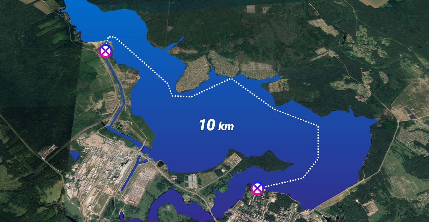 Вода воды десногорское водохранилище