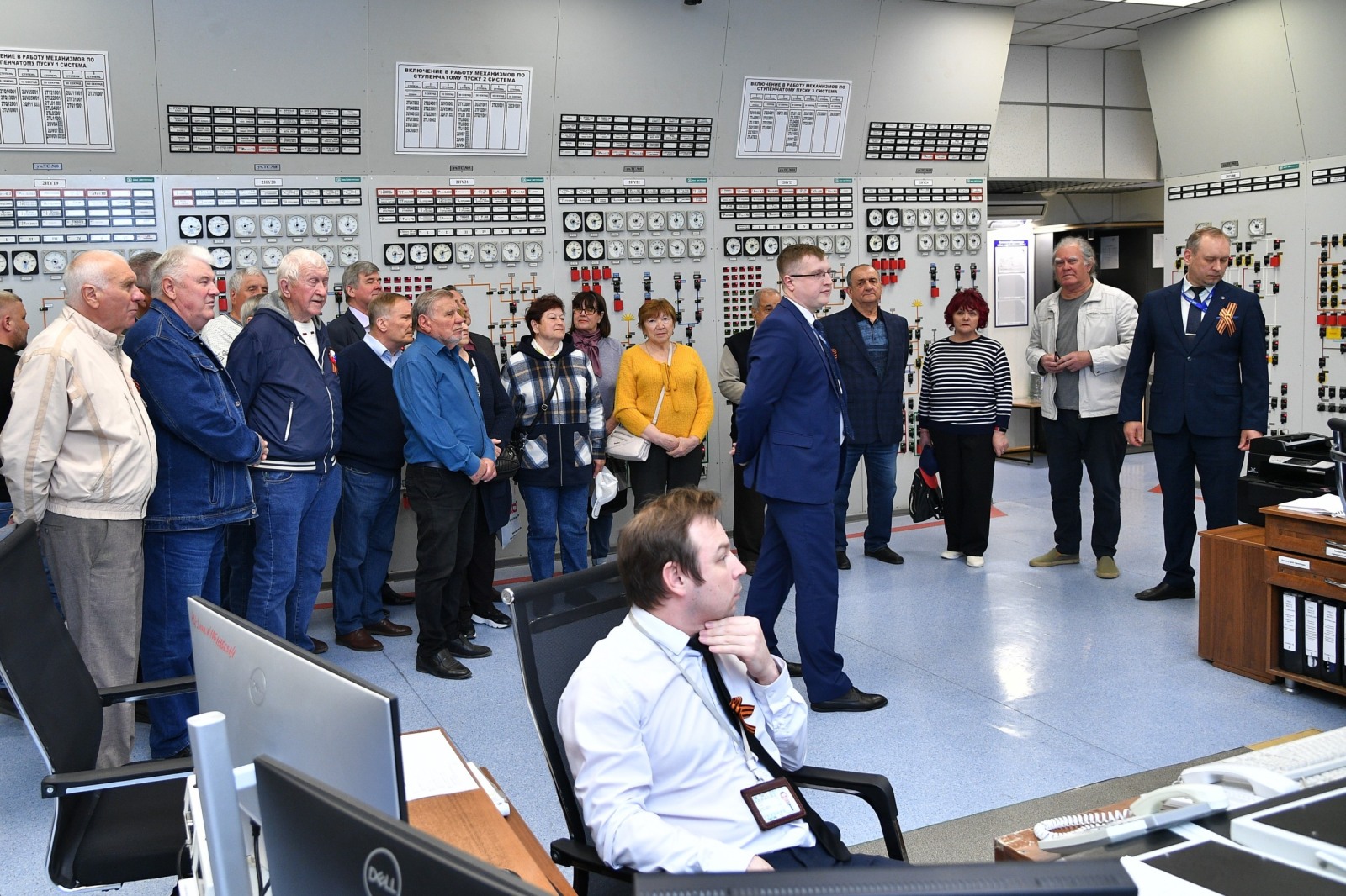 На Ростовской АЭС побывали строители, четверть века назад принимавшие участие в сооружении первого энергоблока