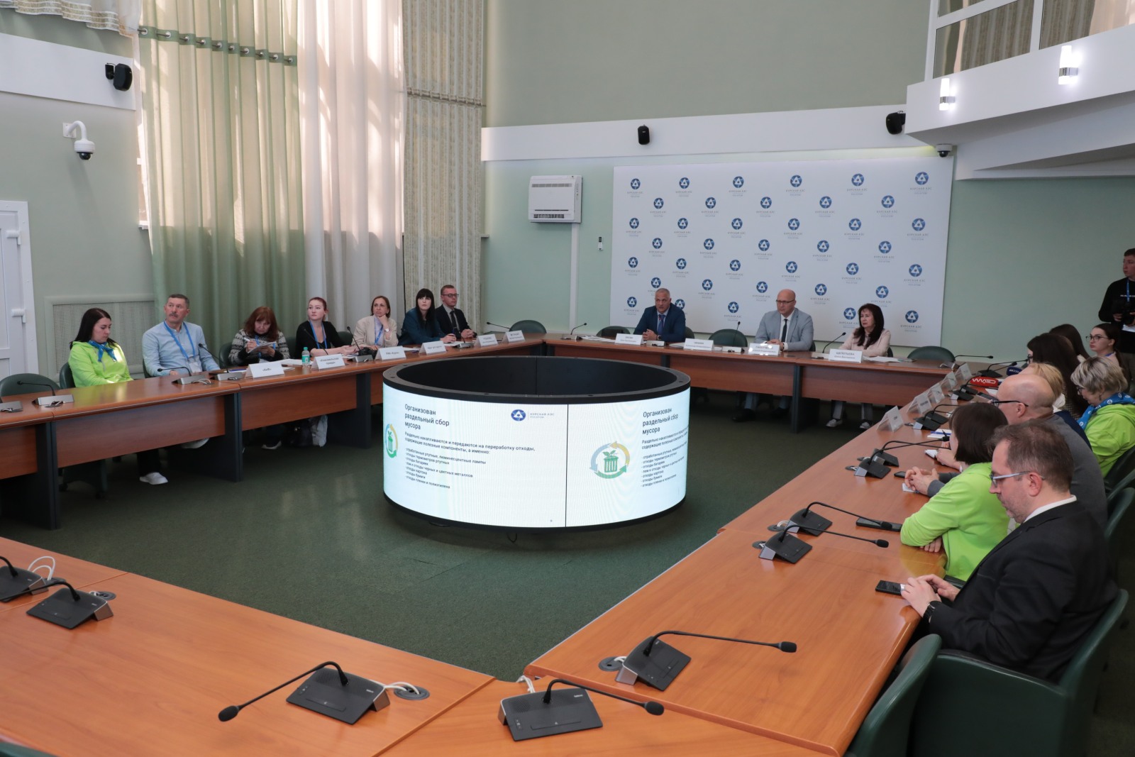 На Курской АЭС организован экологический пресс-тур для СМИ