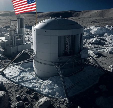 Глава НАСА заявил о намерении США первыми установить атомный реактор на Луне