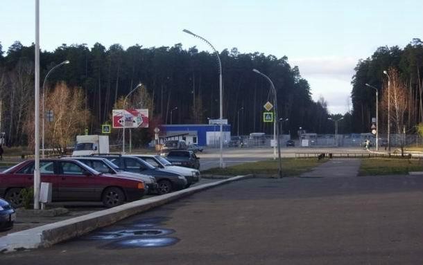 КПП на въезде в ЗАТО Заречный