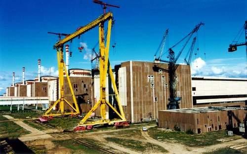 Недостроенные 5 и 6 блоки БалАЭС