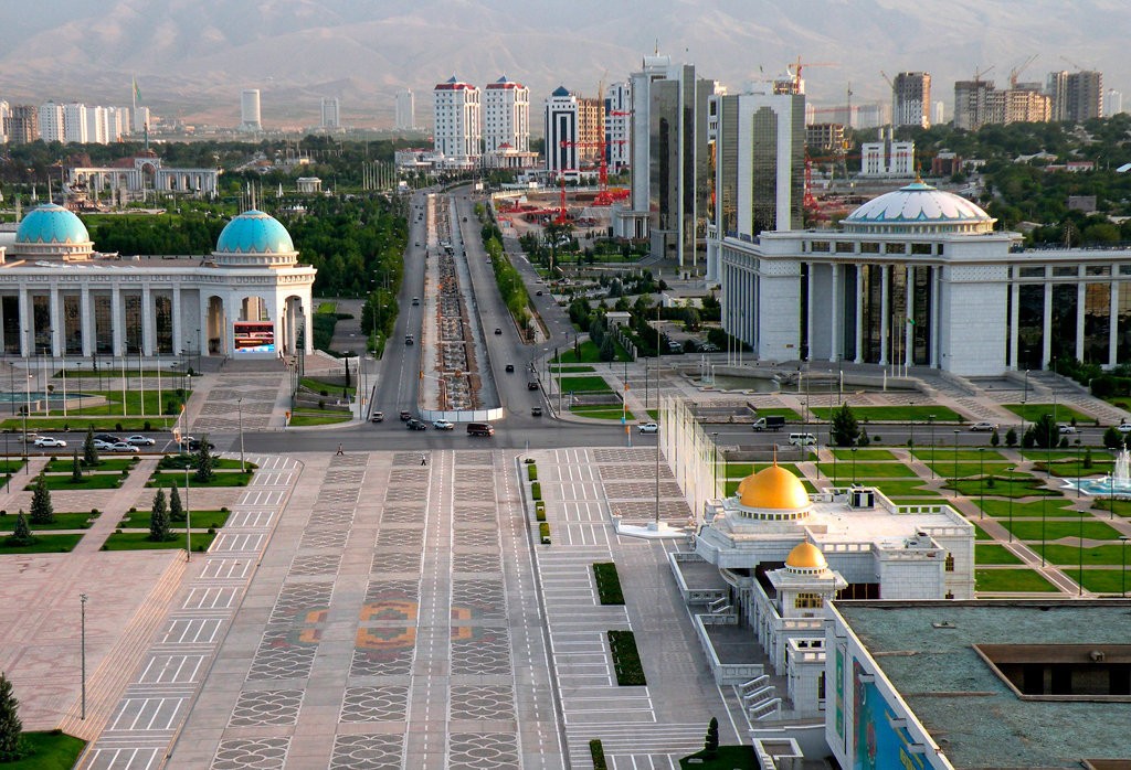 Столица Туркменистана Ашхабад