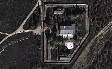 Комплекс реактора ИР-100 (вид со спутника)