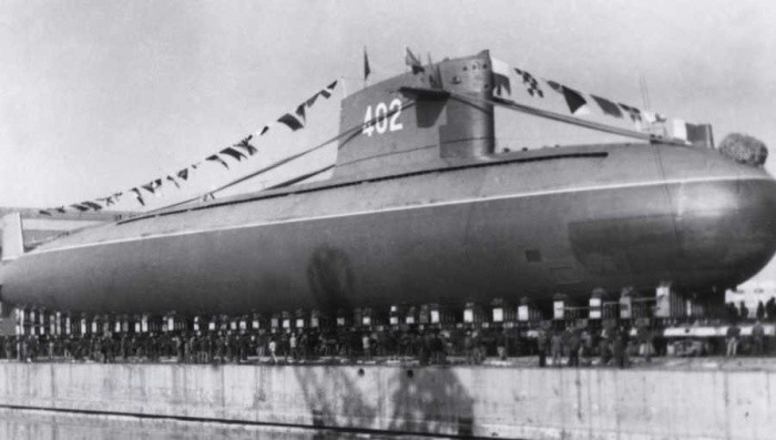 Первая атомная подводная лодка КНР "Чанчжэн-1"