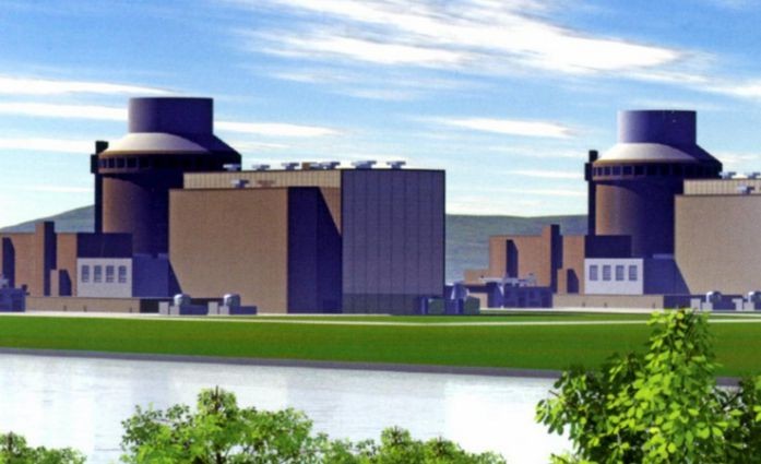 Художественный эскиз реактора AP1000 от Westinghouse