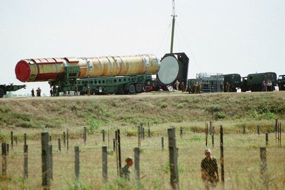 МБР Р-36 советской разработки, считающаяся прототипом северокорейской ракеты ТАСС
