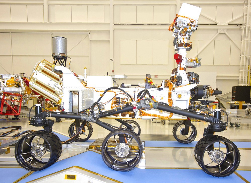 Марсоход "Curiosity" с нейтронным генератором производства ВНИИА