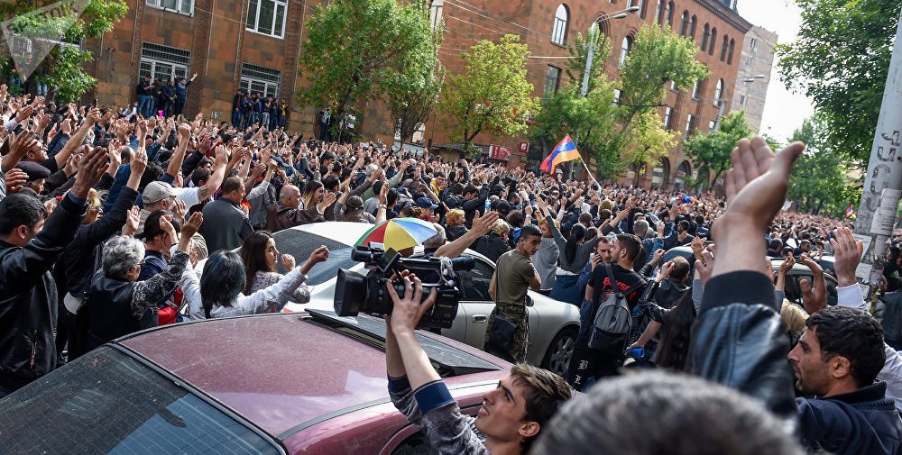 Протесты в Армении