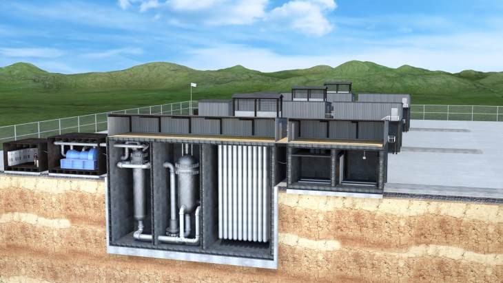 Проект "малого" реактора U-Battery разработки Urenco