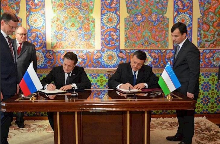 Подписание российско-узбекского соглашения о сотрудничестве в атомной энергетике