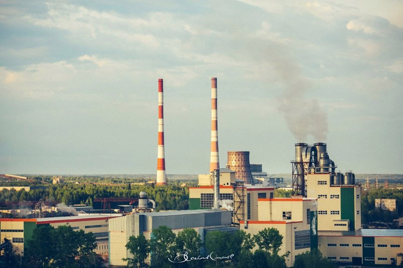 Панорама Сибирского химкомбината