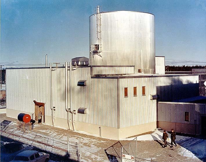 Здание реактора SM-1