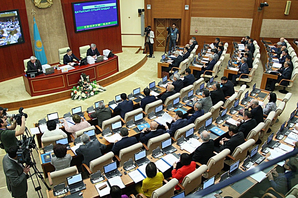 Заседание Мажилиса Кказахстана
