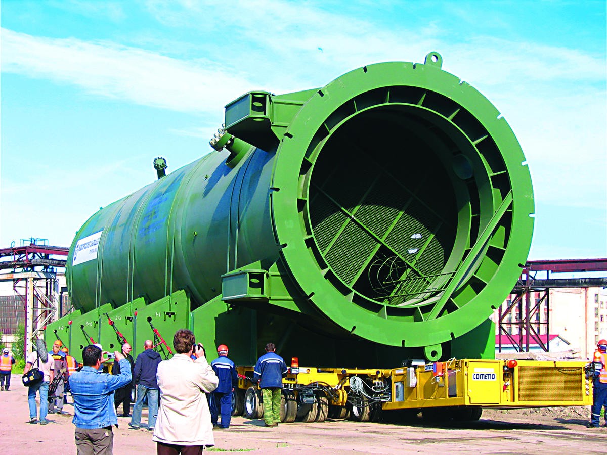 Ижорские заводы завершают контрольную сборку корпуса реактора для ...