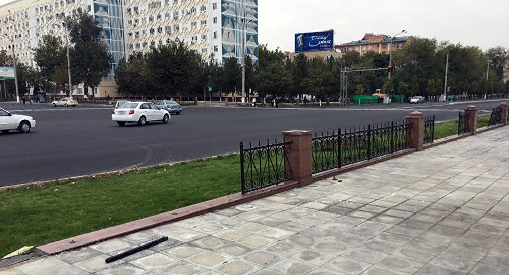 Улица Ойбек в Ташкенте