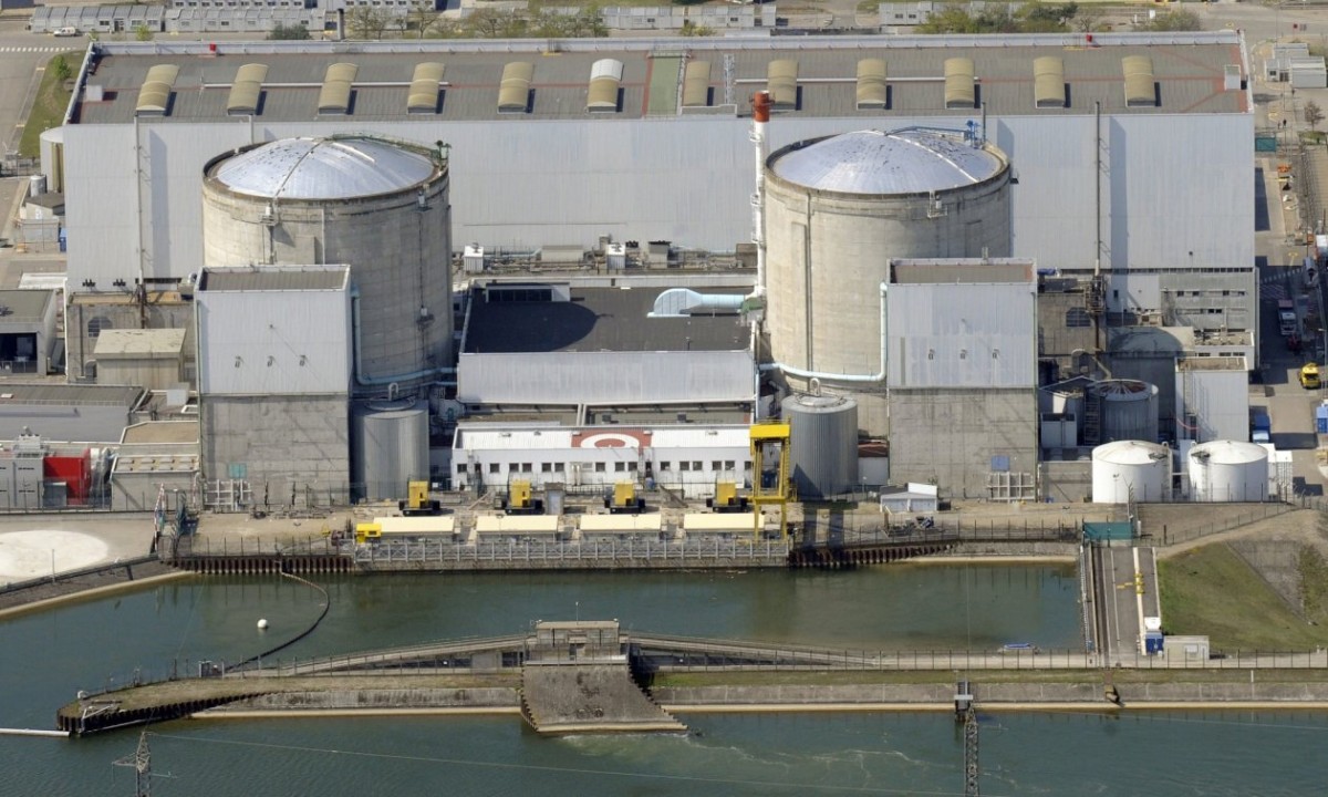 Французская АЭС "Fessenheim"
