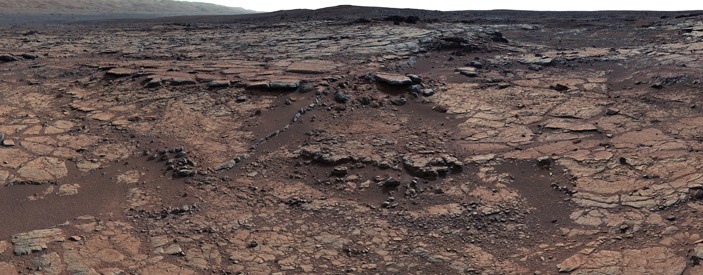 Формация Йеллоунайф Бэй (Yellowknife Bay) на Марсе, где марсоход Curiosity проводил исследования содержания изотопов водорода в глинах NASA