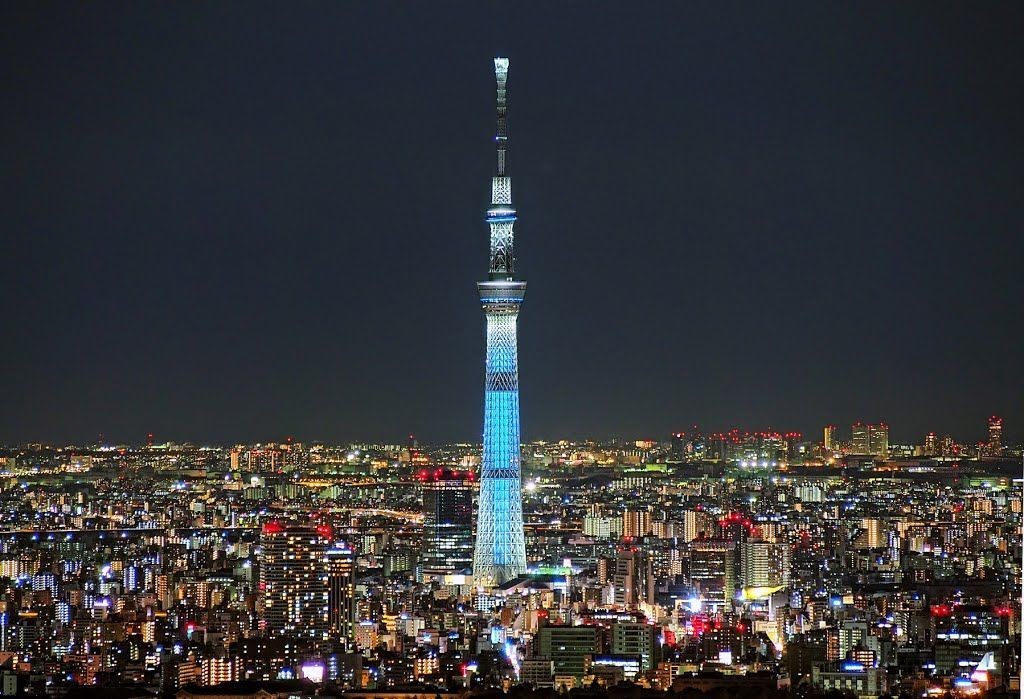 Башня Tokyo Skytree misteraladin.com
