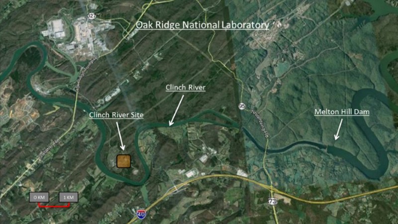 Площадка Clinch River в штате Теннесси TVA