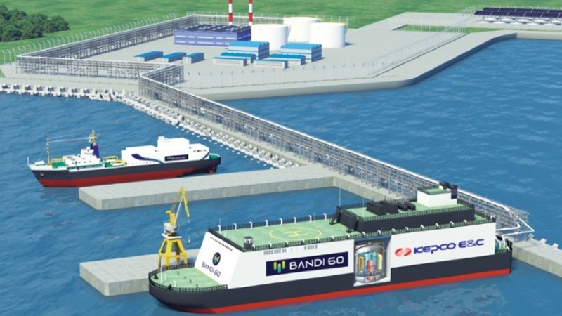 Плавучая атомная электростанция на базе реактора BANDI-60