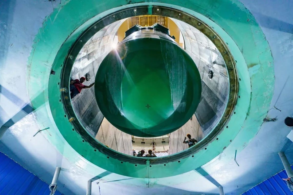 Глава Росатома Алексей Лихачев принял участие в завершении установки корпуса реактора ВВЭР-1200 на первом блоке АЭС «Руппур» в Бангладеш