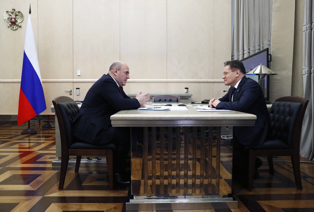 Премьер Михаил Мишустин на рабочей встрече с главой «Росатома» Алексеем Лихачевым утвердил старт программы РТТН