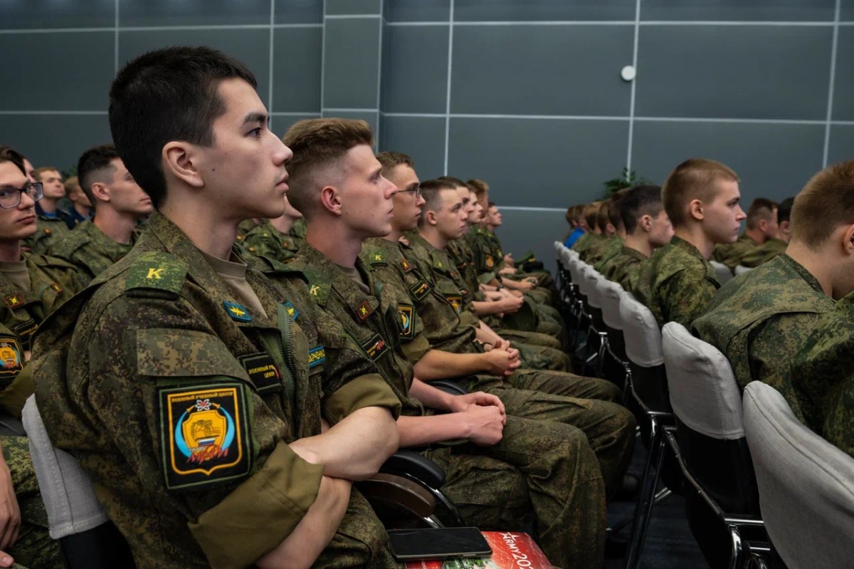 Курсанты военно-учебного центра НИЯУ МИФИ - на конференции «75 лет со дня образования 12 Главного управления Министерства обороны РФ»