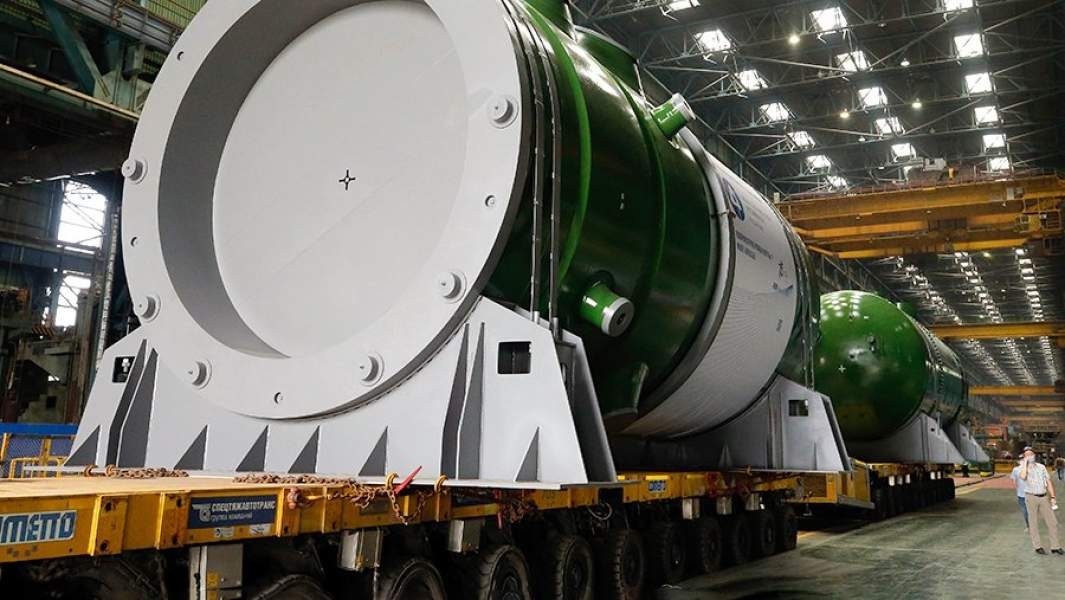 Отгрузка корпуса ядерного реактора ВВЭР-1200 для первого энергоблока АЭС «Руппур», строящегося в Бангладеш ТАСС/Валерий Шарифулин