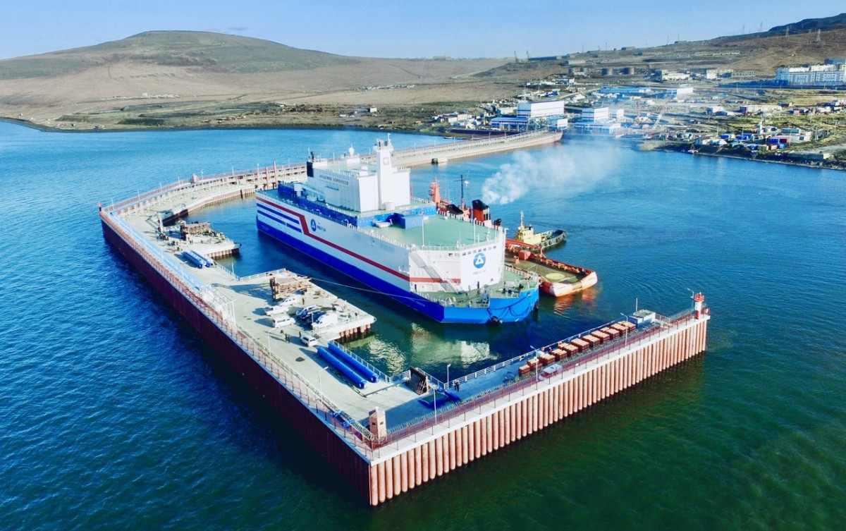 Akademik Lomonosov, the world’s first operational SMR-based facility launched in 2019 and stationed in Chukotka