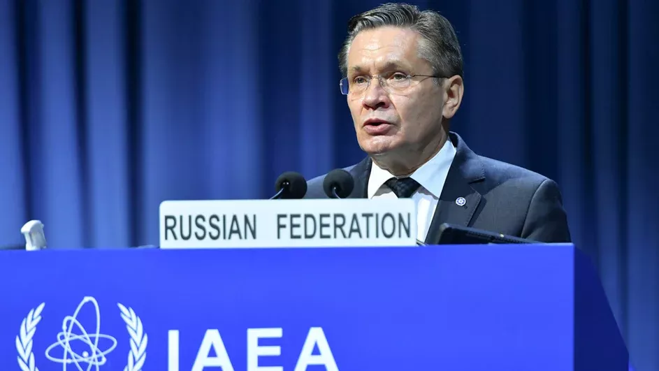 Гендиректор Росатома Алексей Лихачев на сессии МАГАТЭ подчеркивает важность международного сотрудничества и ядерной безопасности Росатом