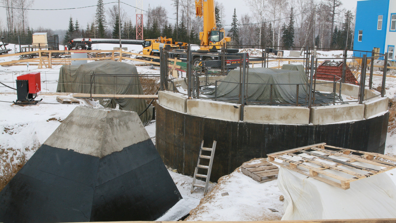 Площадка строительства ПИЛ