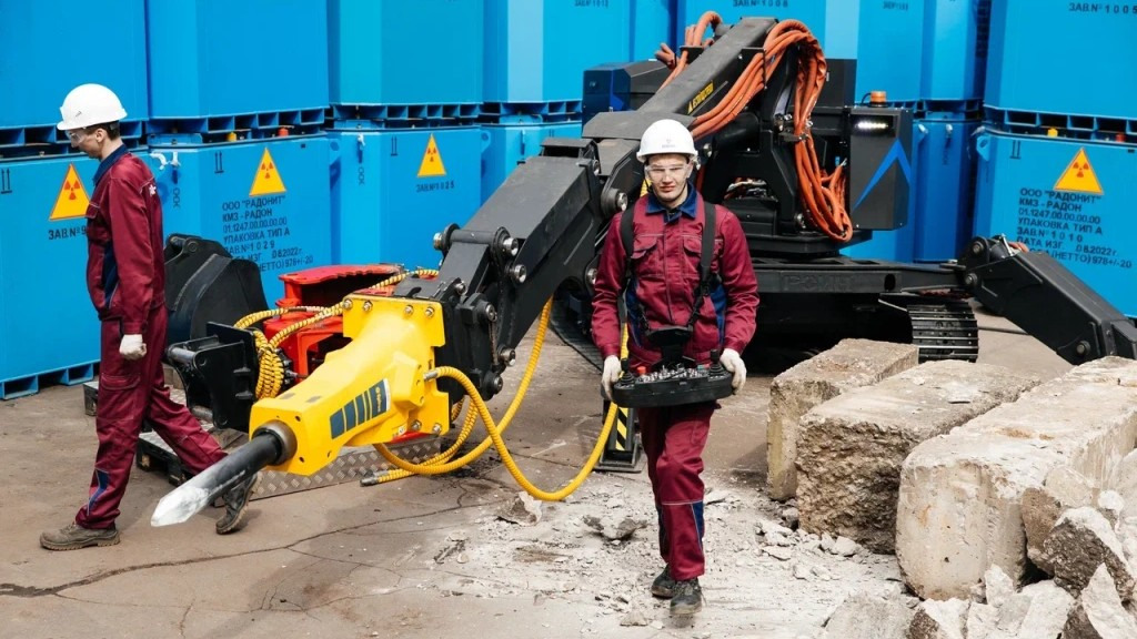 Демонтажный роботизированный комплекс