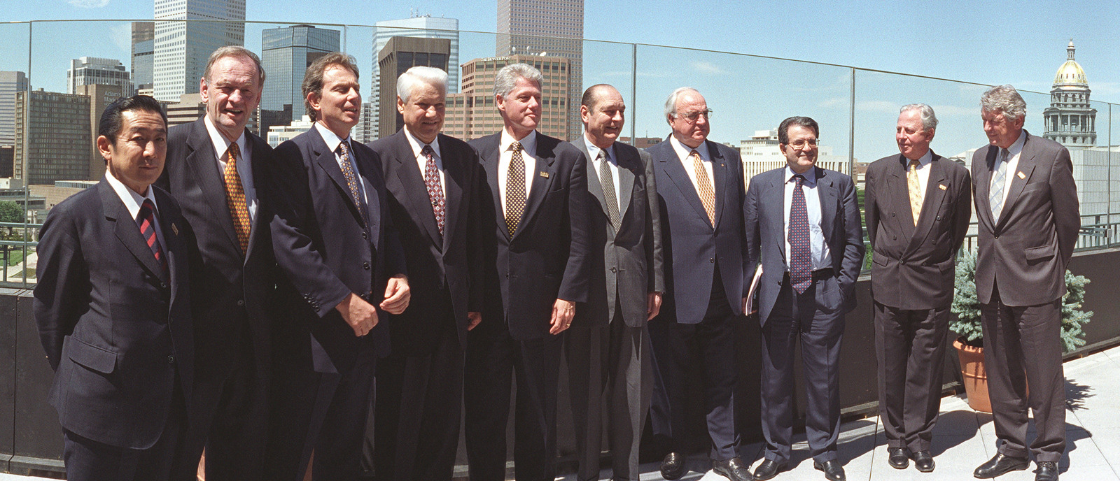 Участники саммита G8 1997 года