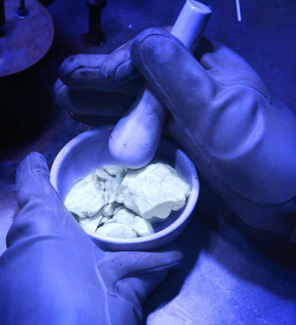 Так выглядит топливная соль на основе фторидов лития и бериллия