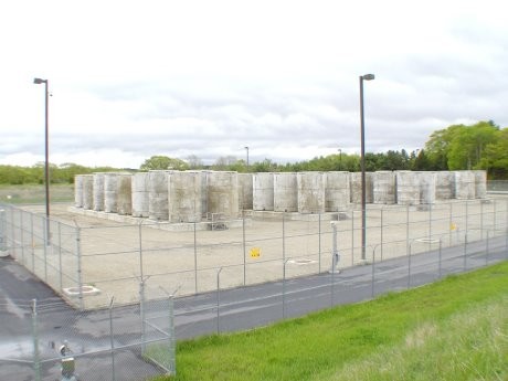 Пристанционное хранилище ОЯТ на площадке АЭС «Мэн Янки»