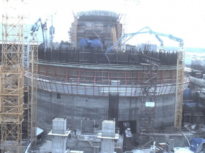 Стройплощадка Ленинградской АЭС-2