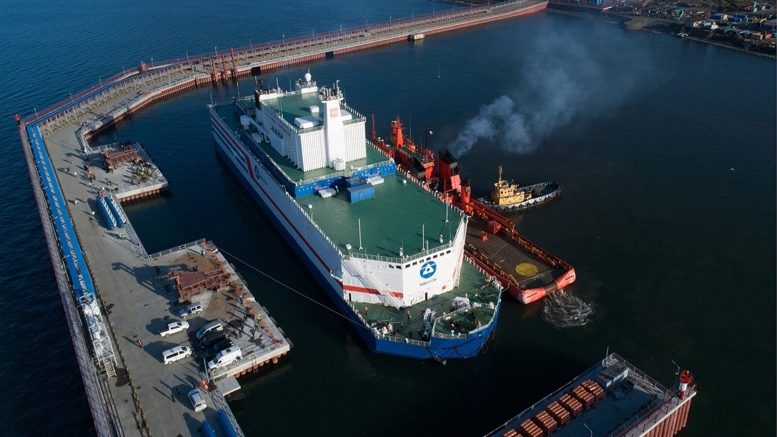 Плавучая АЭС "Академик Ломоносов" Росэнергоатом