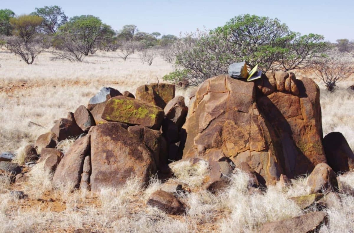 Древние породы геологического комплекса Манфред на западе Австралии