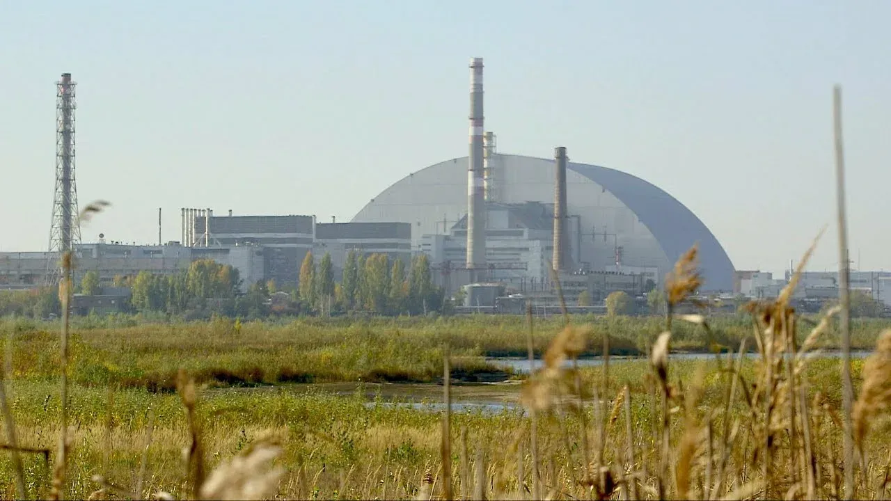 Современный вид Чернобыльской АЭС